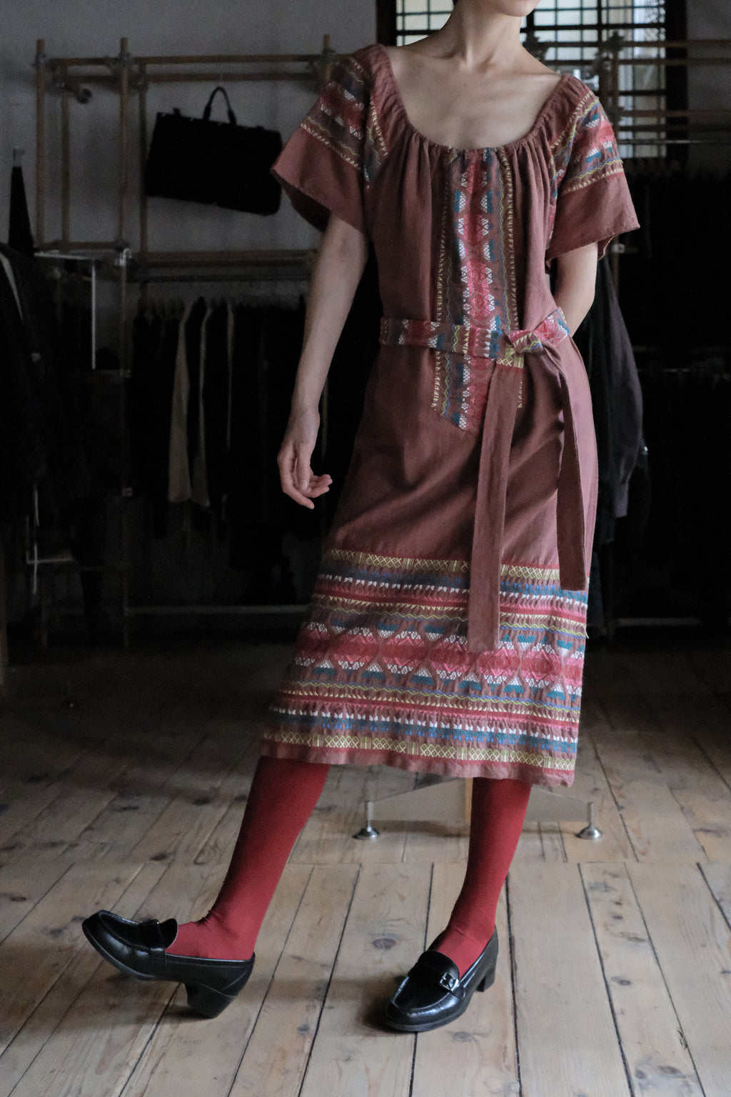 Guatemalan Hand Woven Folk Dress / 瓜地馬拉手織民族服裝