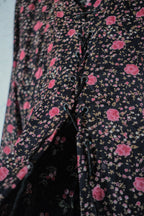 Vintage Calico Dress / 碎花綁帶洋裝