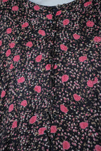 Vintage Calico Dress / 碎花綁帶洋裝