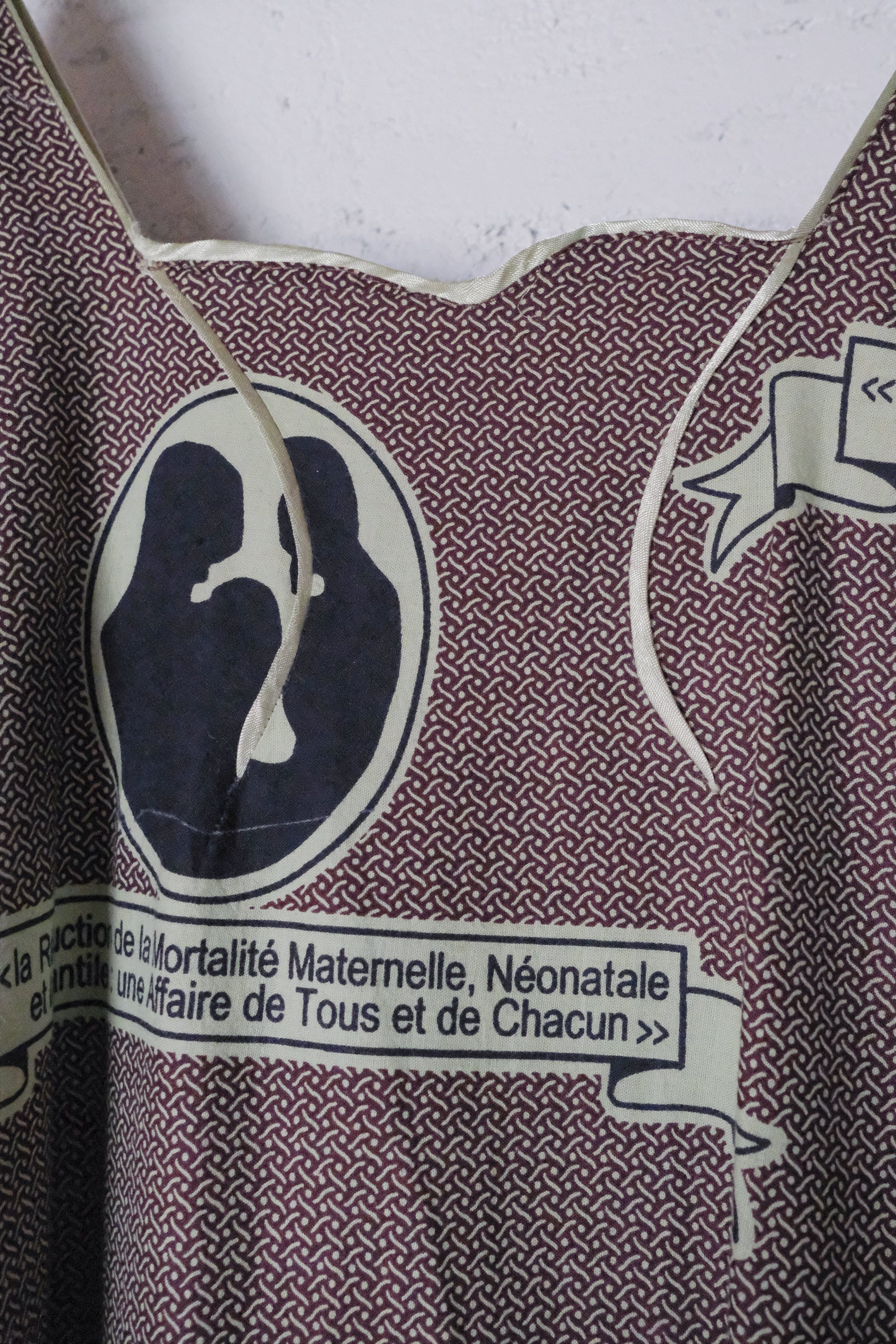 Vintage Print Dress / 古著印花寬袖洋裝