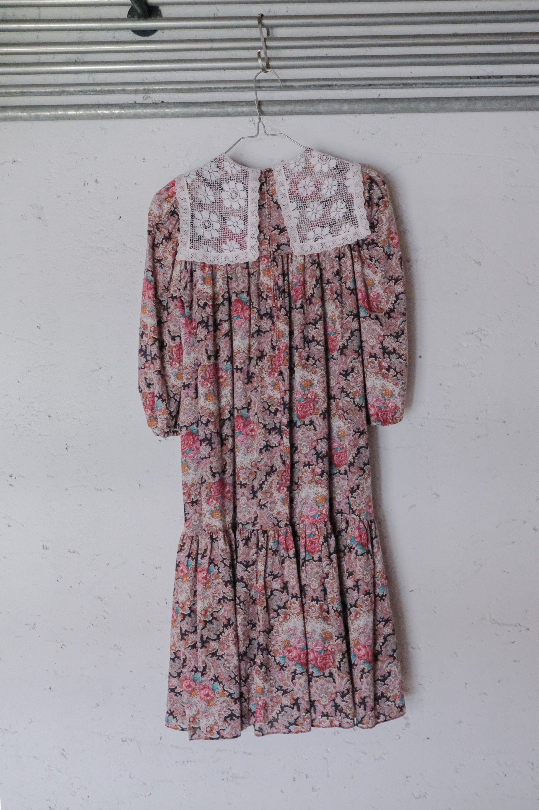 Vintage Mexican Oaxana Embroidered Dress