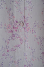 Vintage Floral Print Dress / 花卉開襟長洋裝