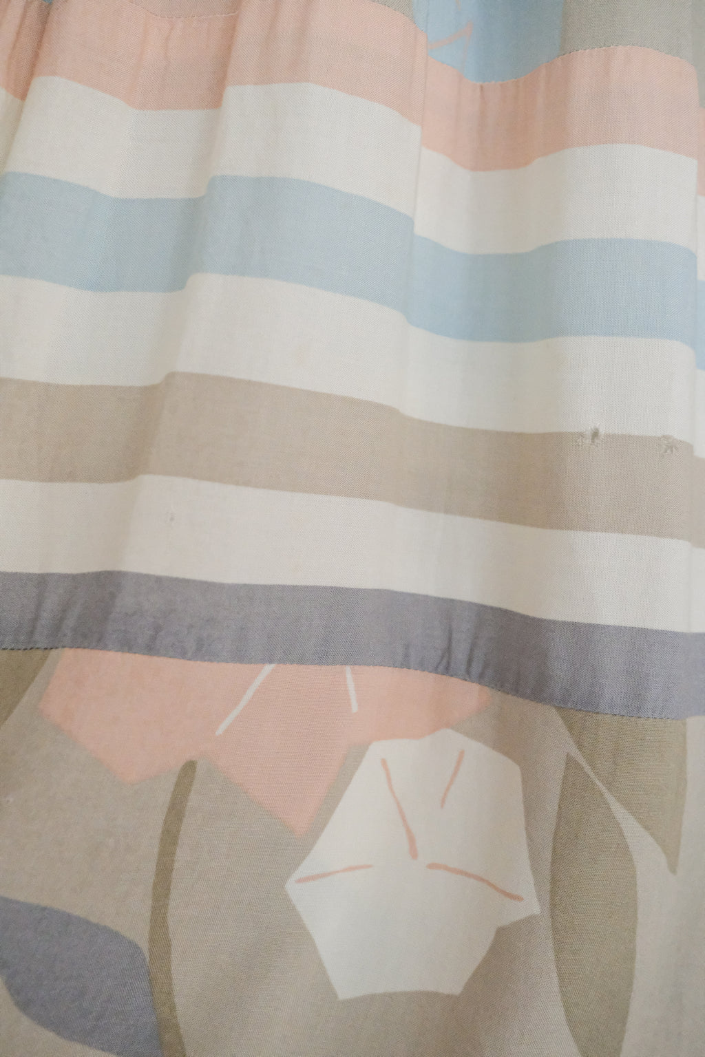 Vintage Pastel Coloured Print Dress / 古著粉彩印花洋裝