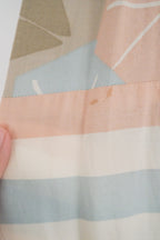 Vintage Pastel Coloured Print Dress / 古著粉彩印花洋裝