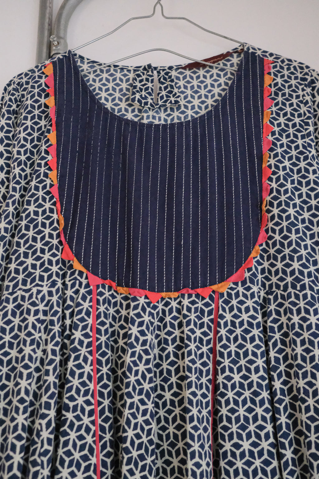 Vintage Wax Print Dress / 古著蠟印洋裝