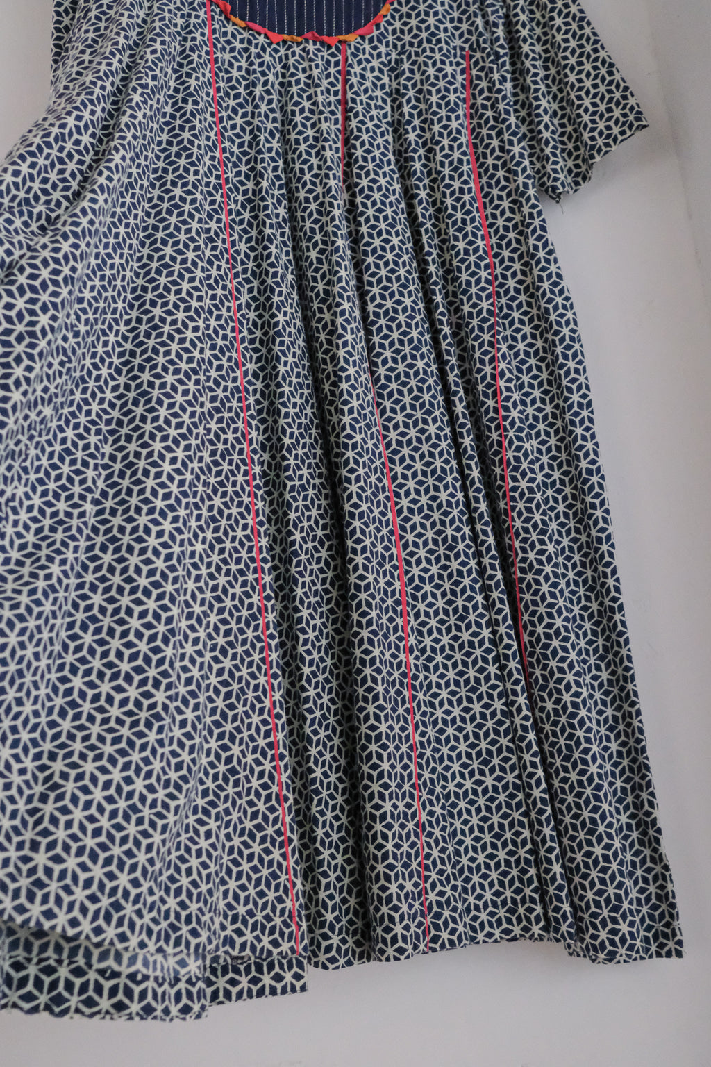 Vintage Wax Print Dress / 古著蠟印洋裝