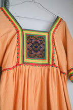 1970's "Hmong" Tribe Folk Dress Hippie Style / 古著嬉皮風洋裝