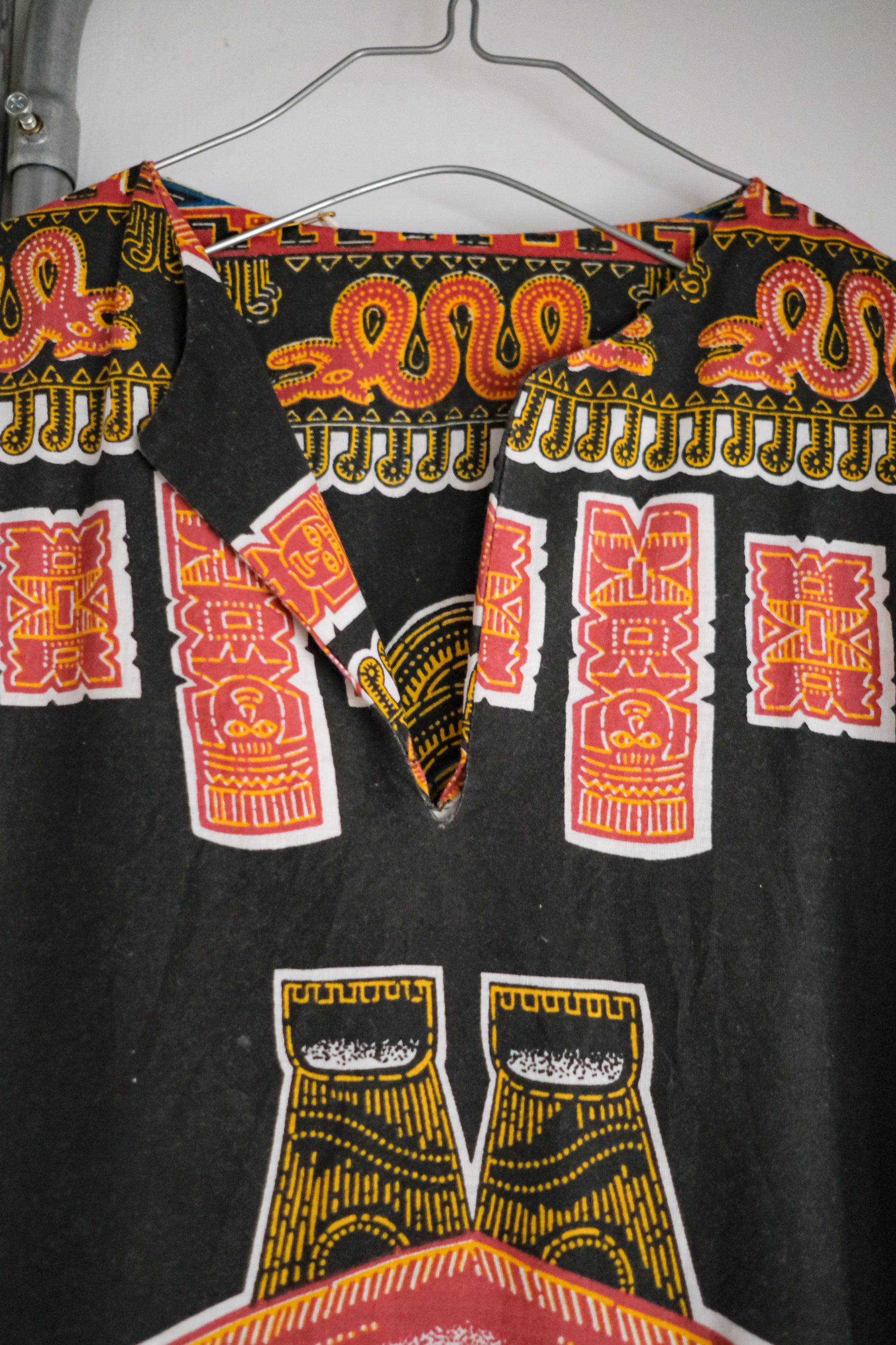 Vintage Mexican Oaxana Embroidered Dress