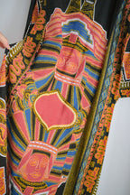 Vintage Mexican Oaxana Embroidered Dress