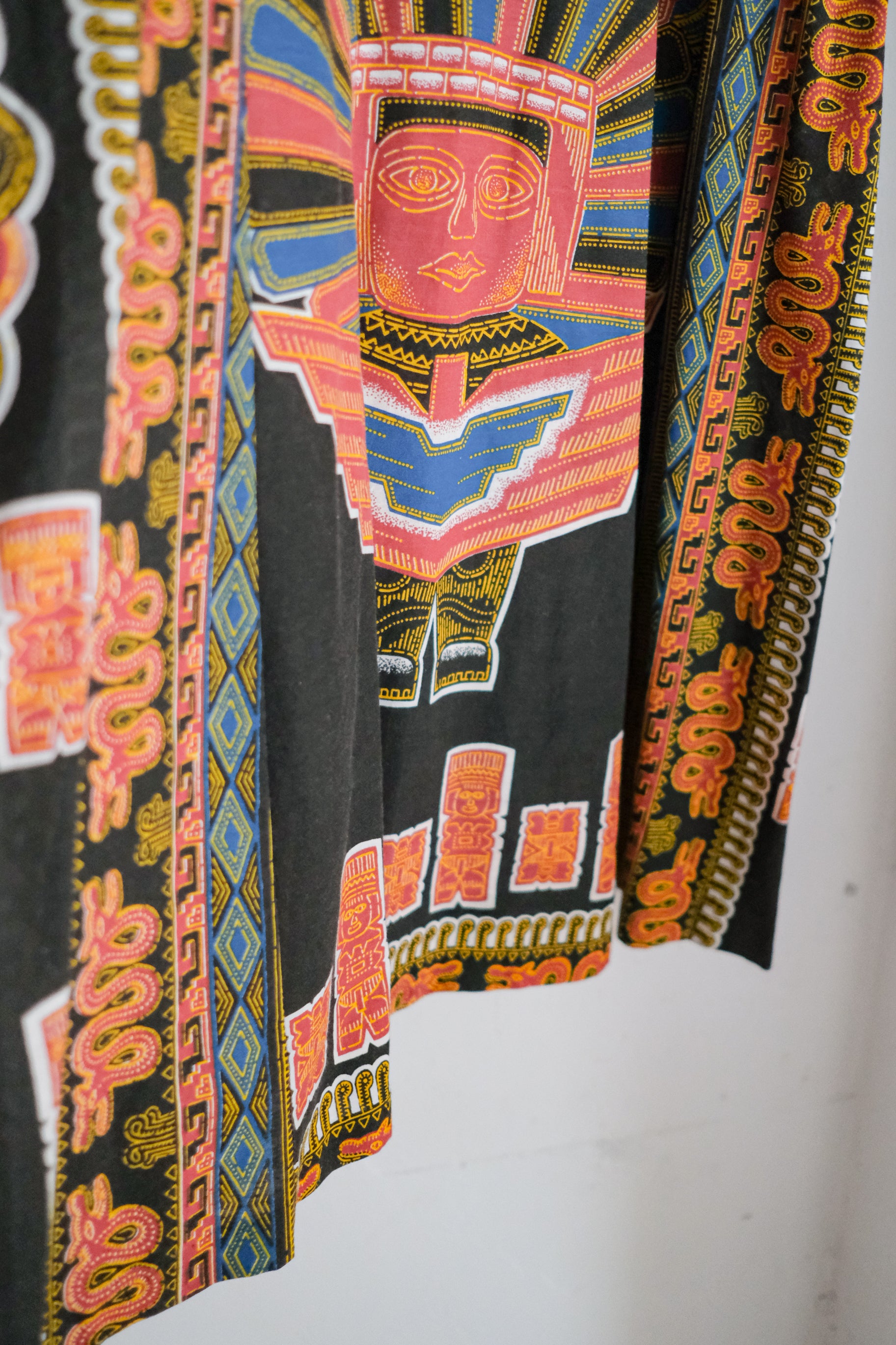 Vintage Mexican Oaxana Embroidered Dress