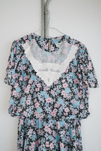 Vintage Mexican Oaxana Embroidered Dress