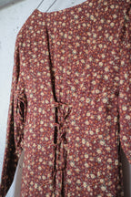 Vintage Mexican Oaxana Embroidered Dress