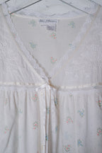 Vintage Mexican Oaxana Embroidered Dress