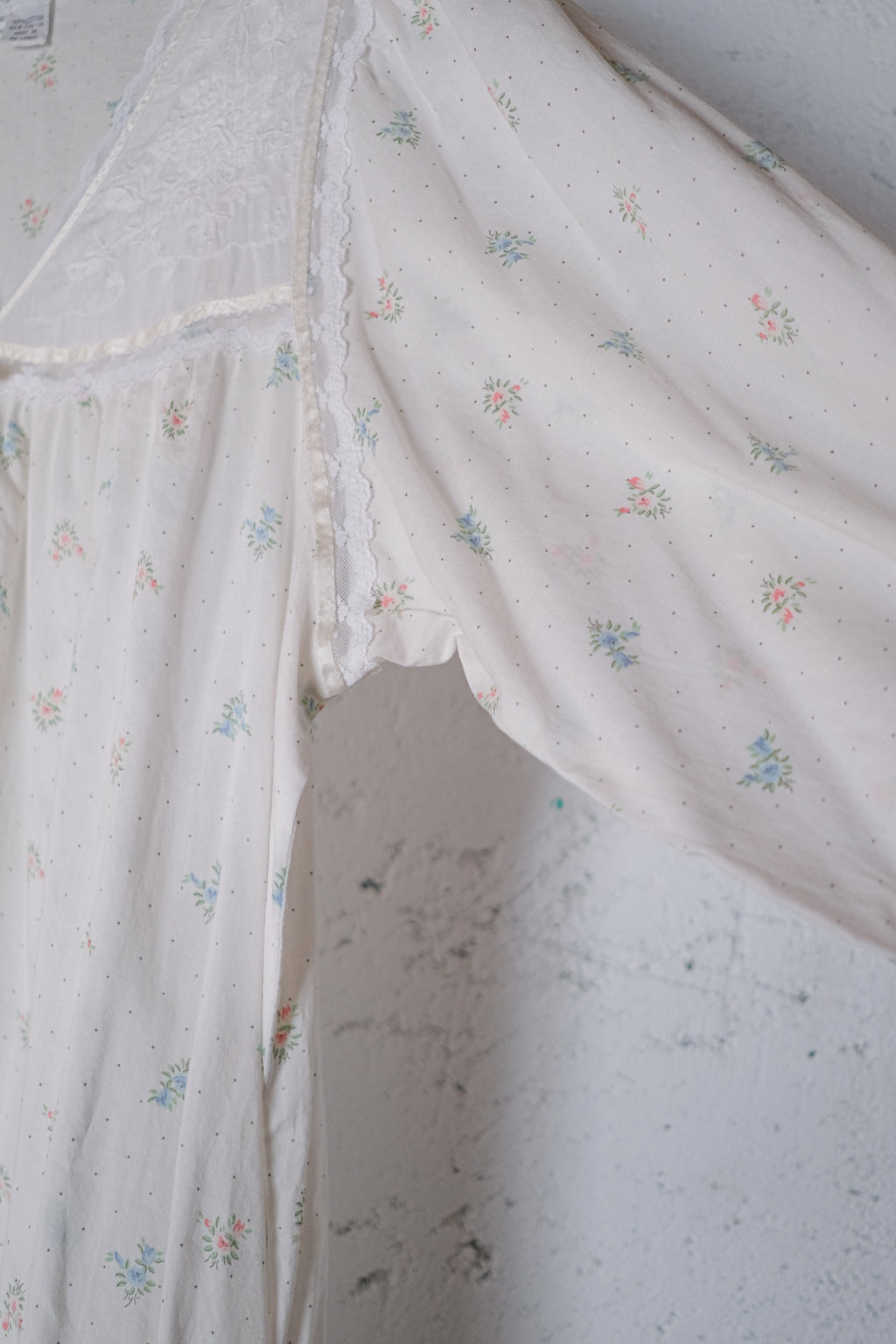 Vintage Mexican Oaxana Embroidered Dress