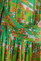 Vintage Mexican Oaxana Embroidered Dress