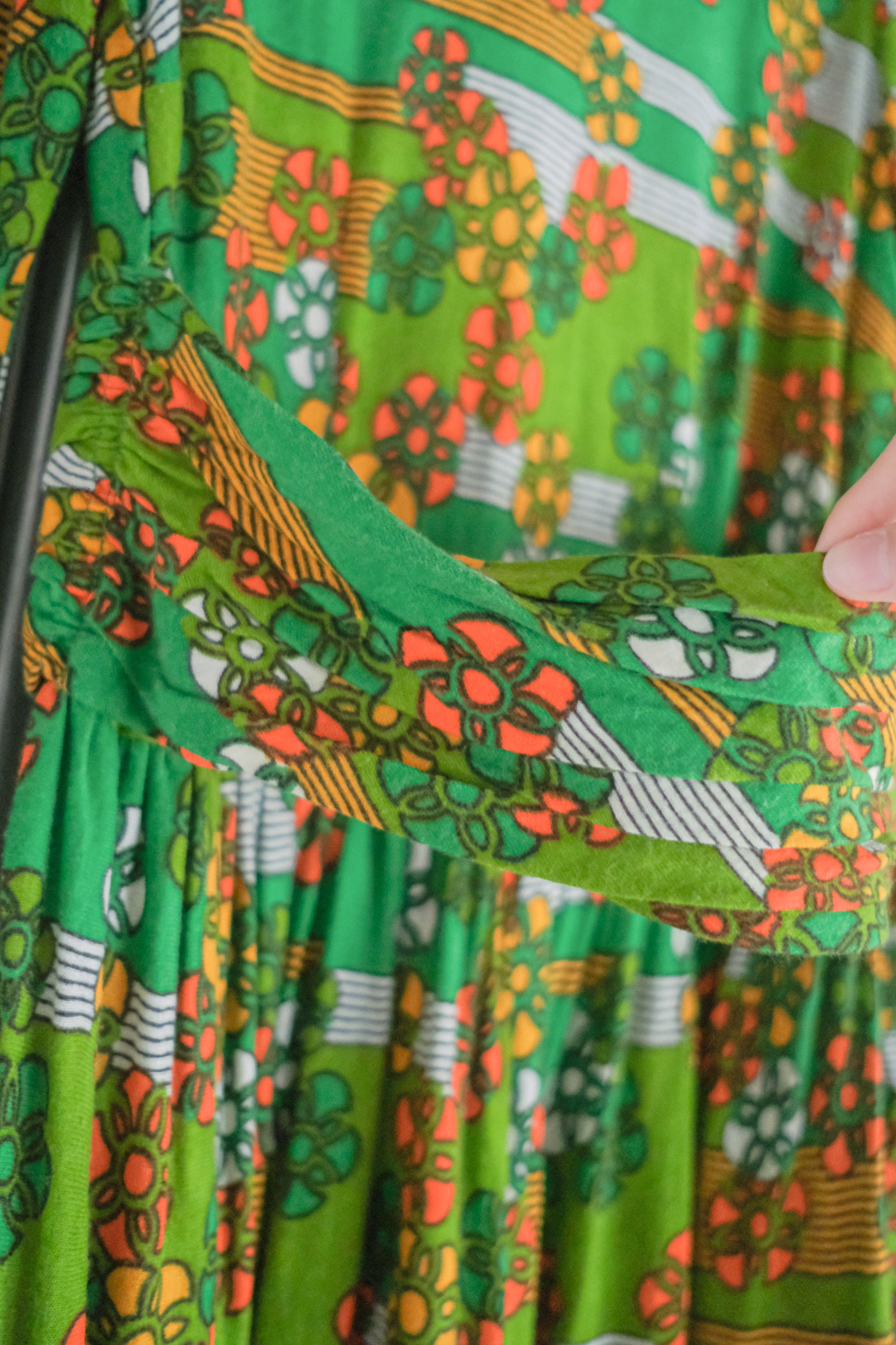 Vintage Mexican Oaxana Embroidered Dress