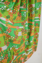 Vintage Mexican Oaxana Embroidered Dress