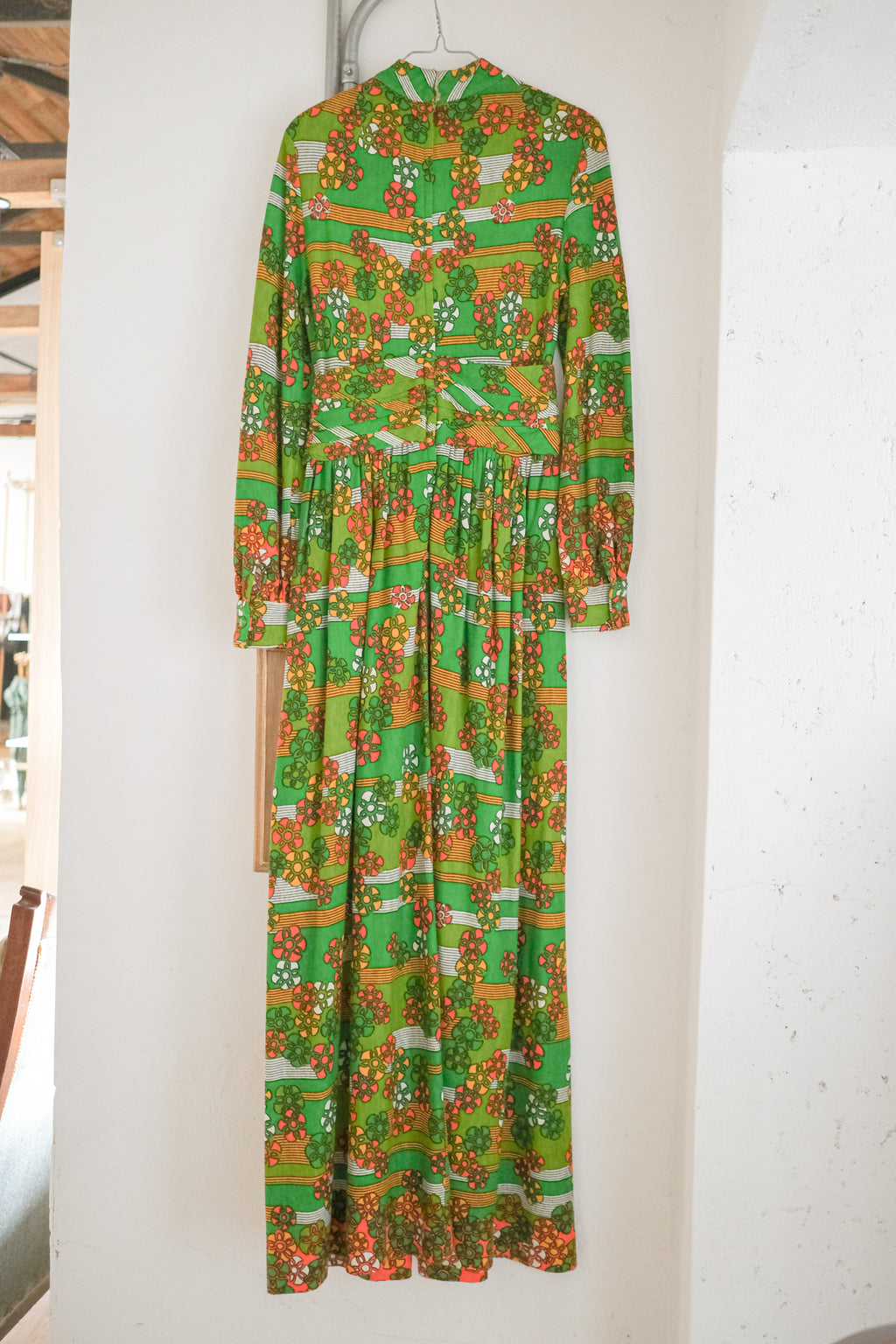 Vintage Mexican Oaxana Embroidered Dress