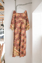 Vintage Mexican Oaxana Embroidered Dress