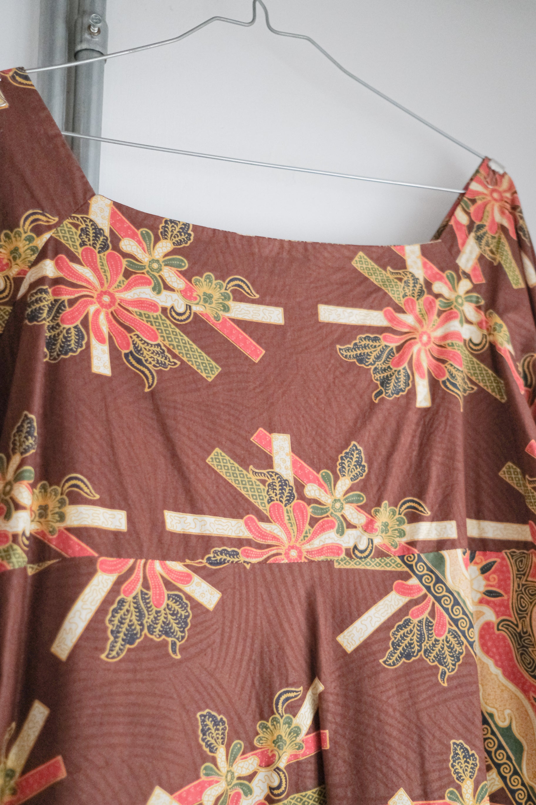 Vintage Mexican Oaxana Embroidered Dress