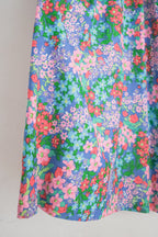 Vintage Spring Floral Maxi Dress / 鬱金香印花長洋裝
