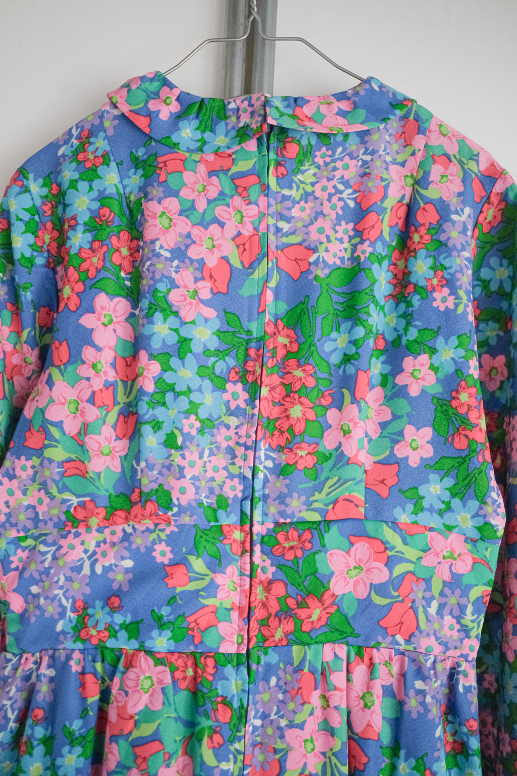 Vintage Spring Floral Maxi Dress / 鬱金香印花長洋裝