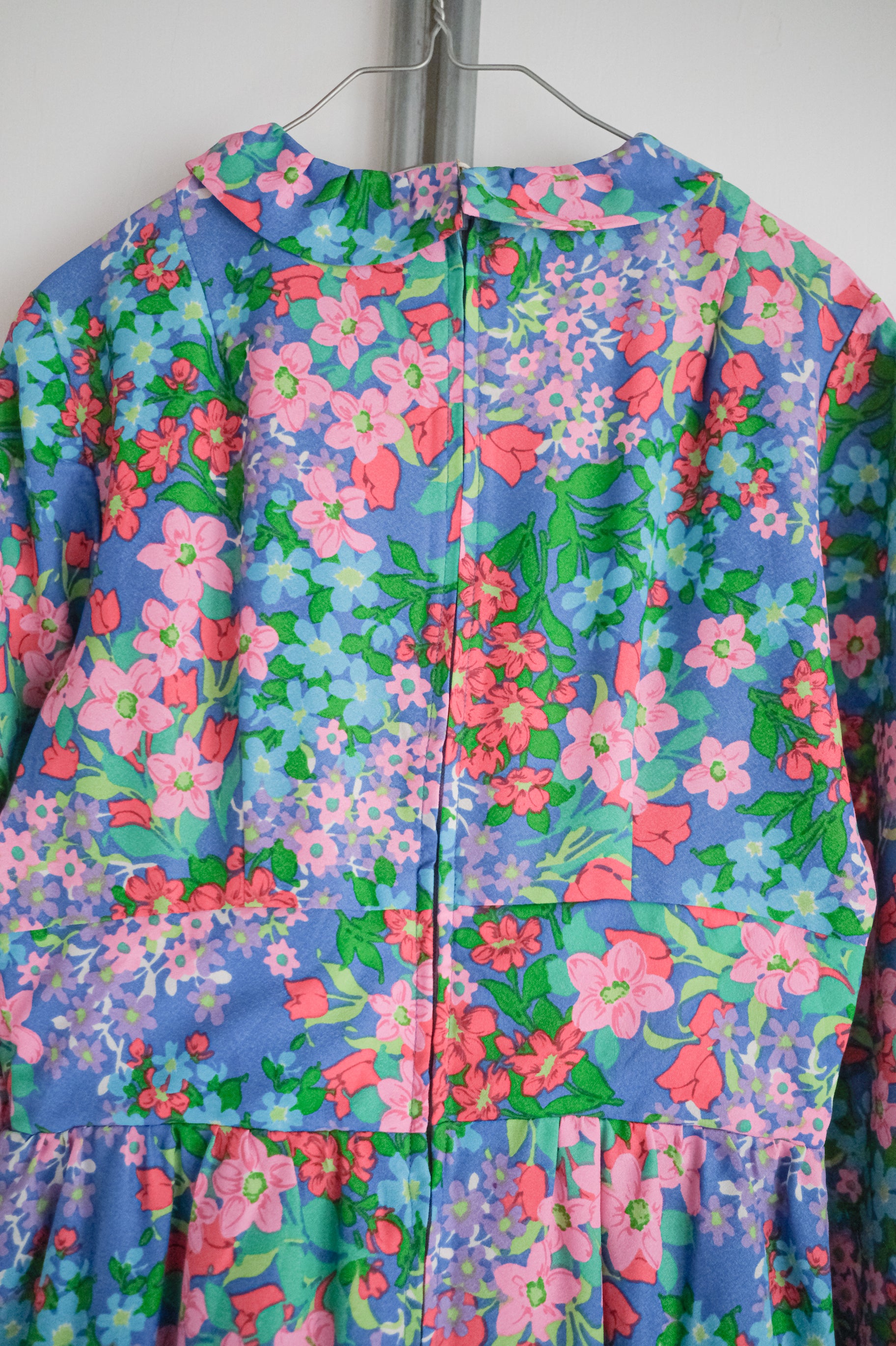 Vintage Spring Floral Maxi Dress / 鬱金香印花長洋裝