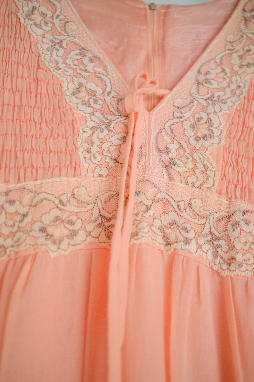 Vintage Mexican Oaxana Embroidered Dress