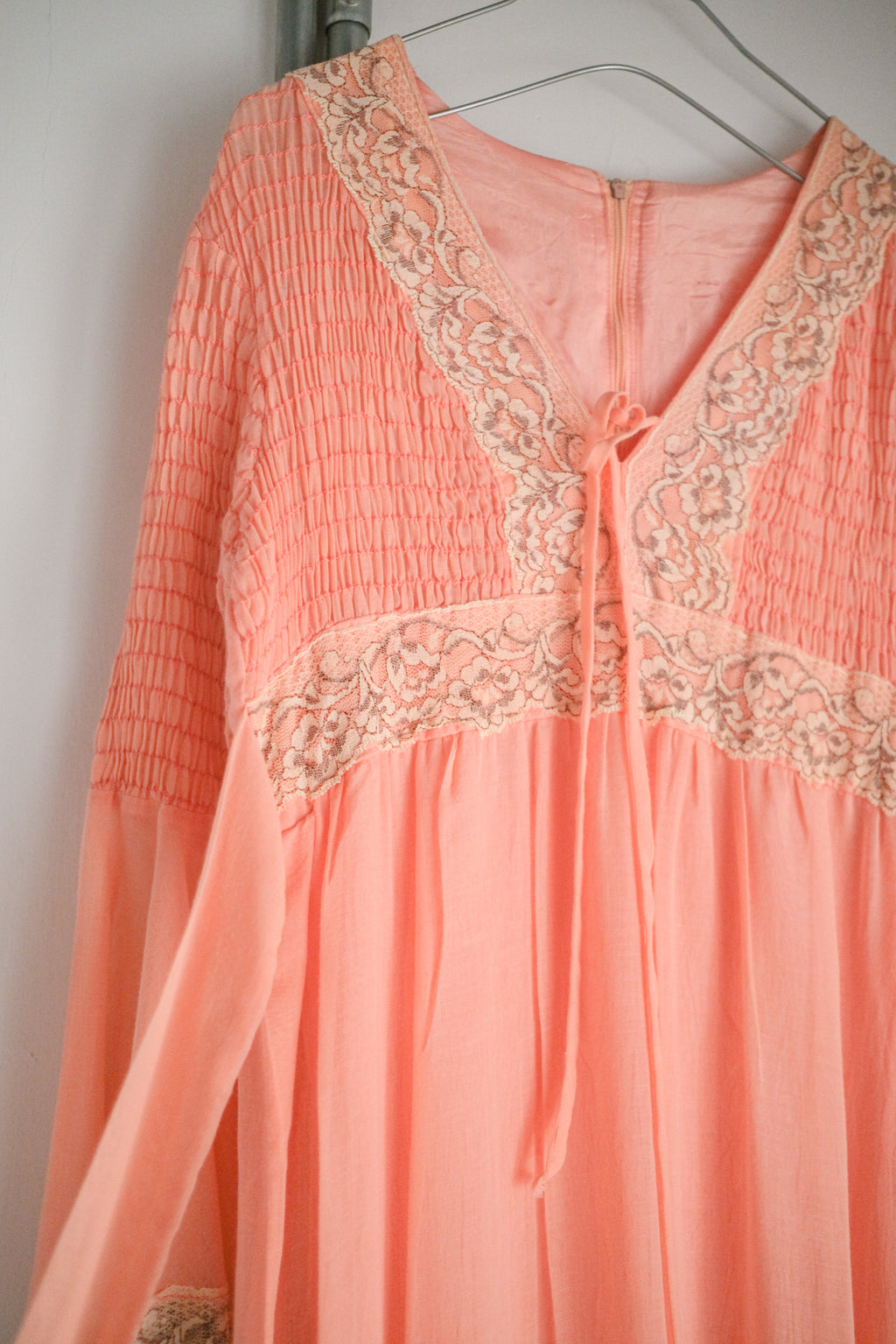 Vintage Mexican Oaxana Embroidered Dress