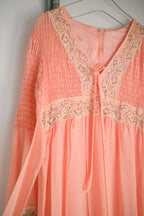 Vintage Mexican Oaxana Embroidered Dress