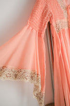 Vintage Mexican Oaxana Embroidered Dress