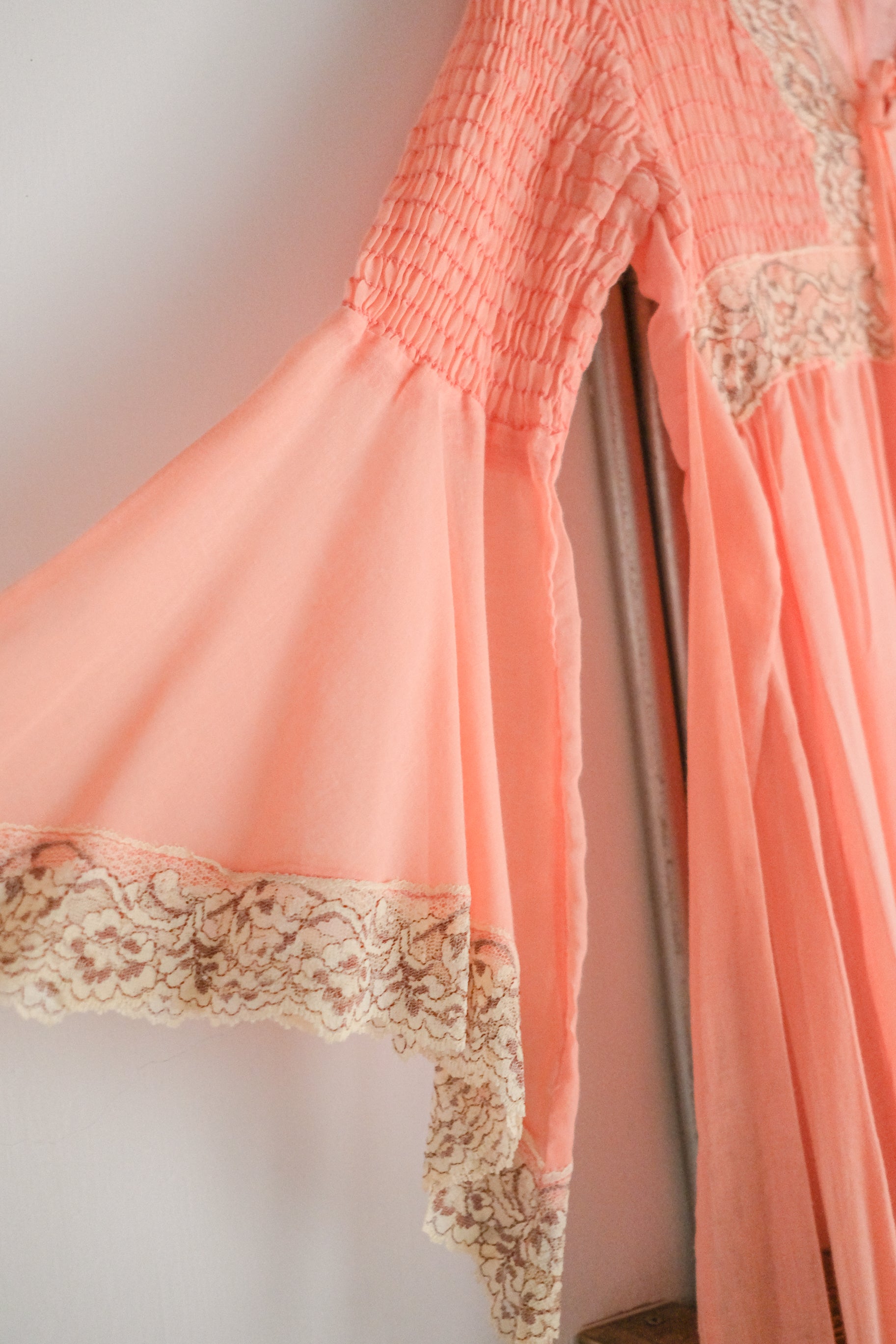 Vintage Mexican Oaxana Embroidered Dress