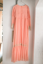Vintage Mexican Oaxana Embroidered Dress