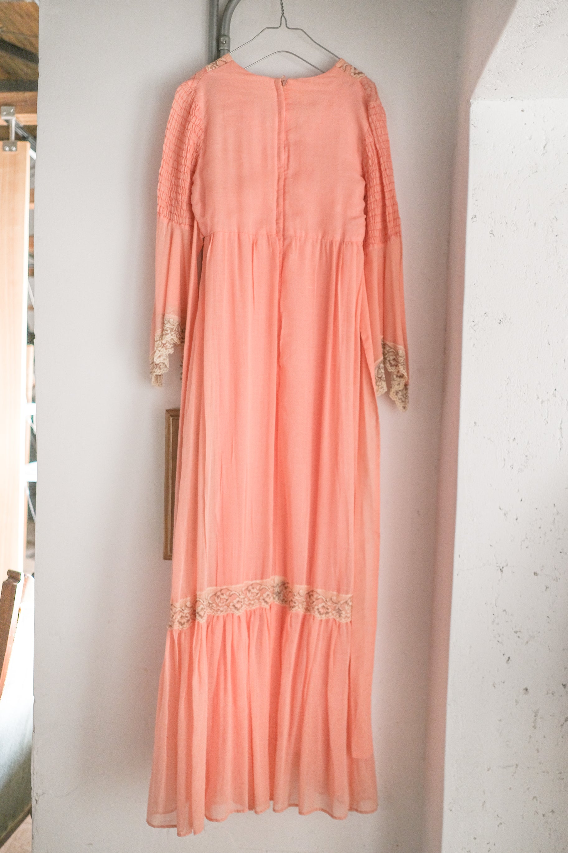 Vintage Mexican Oaxana Embroidered Dress