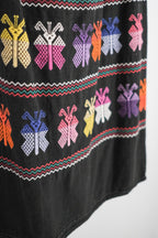 Vintage Guatemalan Hand Woven Folk Dress / 瓜地馬拉手織蝴蝶洋裝