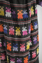 Vintage Guatemalan Hand Woven Folk Dress / 瓜地馬拉手織蝴蝶洋裝