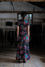 Vintage Mexican Oaxana Embroidered Dress