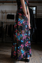 Vintage Mexican Oaxana Embroidered Dress