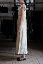 Vintage Mexican Oaxana Embroidered Dress