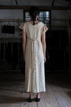 Vintage Mexican Oaxana Embroidered Dress