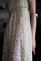 Vintage Mexican Oaxana Embroidered Dress