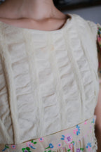 Vintage Mexican Oaxana Embroidered Dress