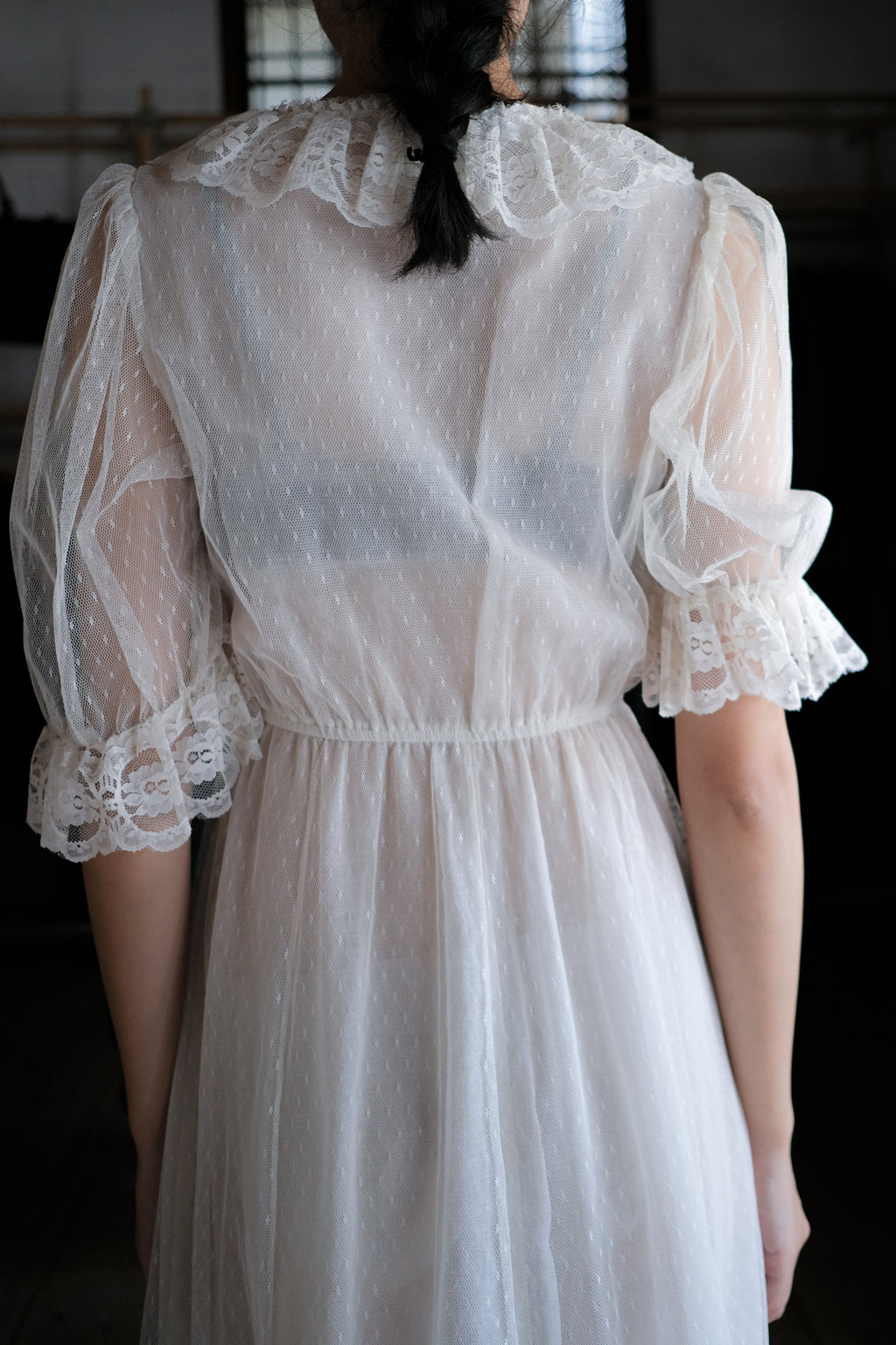 Vintage Mexican Oaxana Embroidered Dress