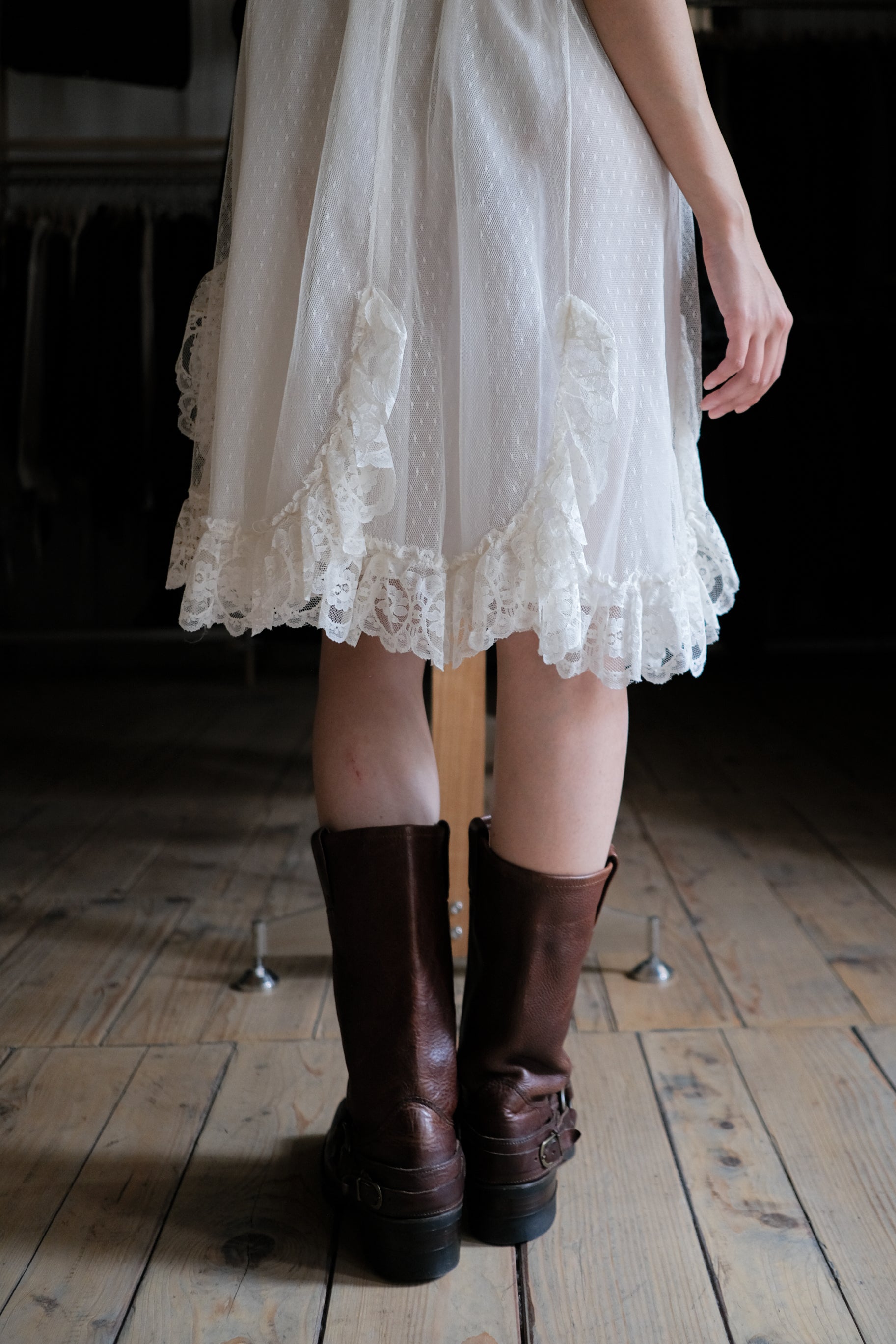 Vintage Mexican Oaxana Embroidered Dress