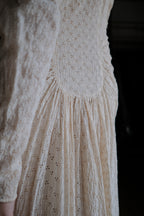 Vintage Mexican Oaxana Embroidered Dress