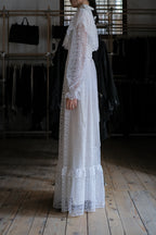 Vintage Mexican Oaxana Embroidered Dress
