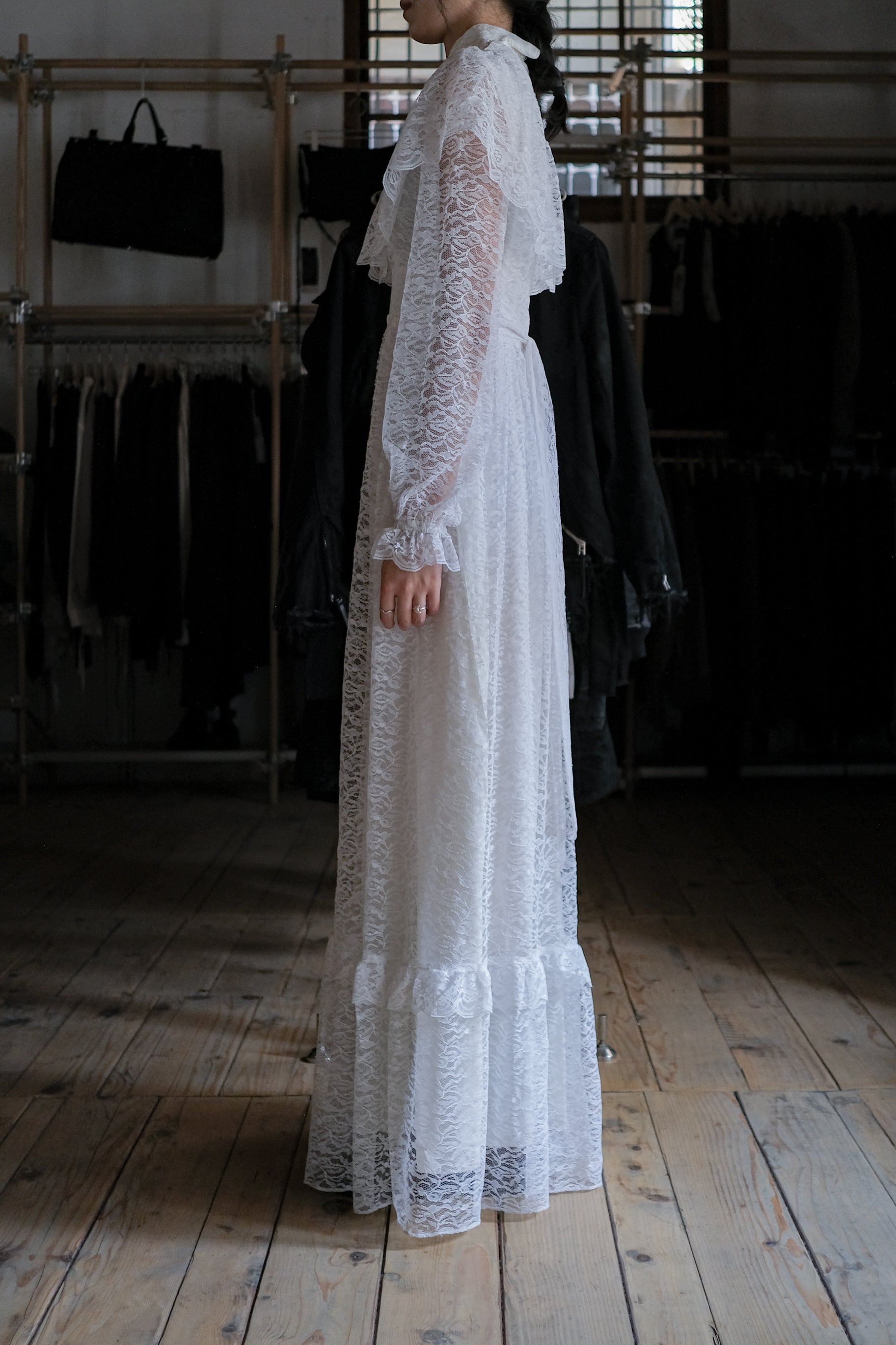 Vintage Mexican Oaxana Embroidered Dress
