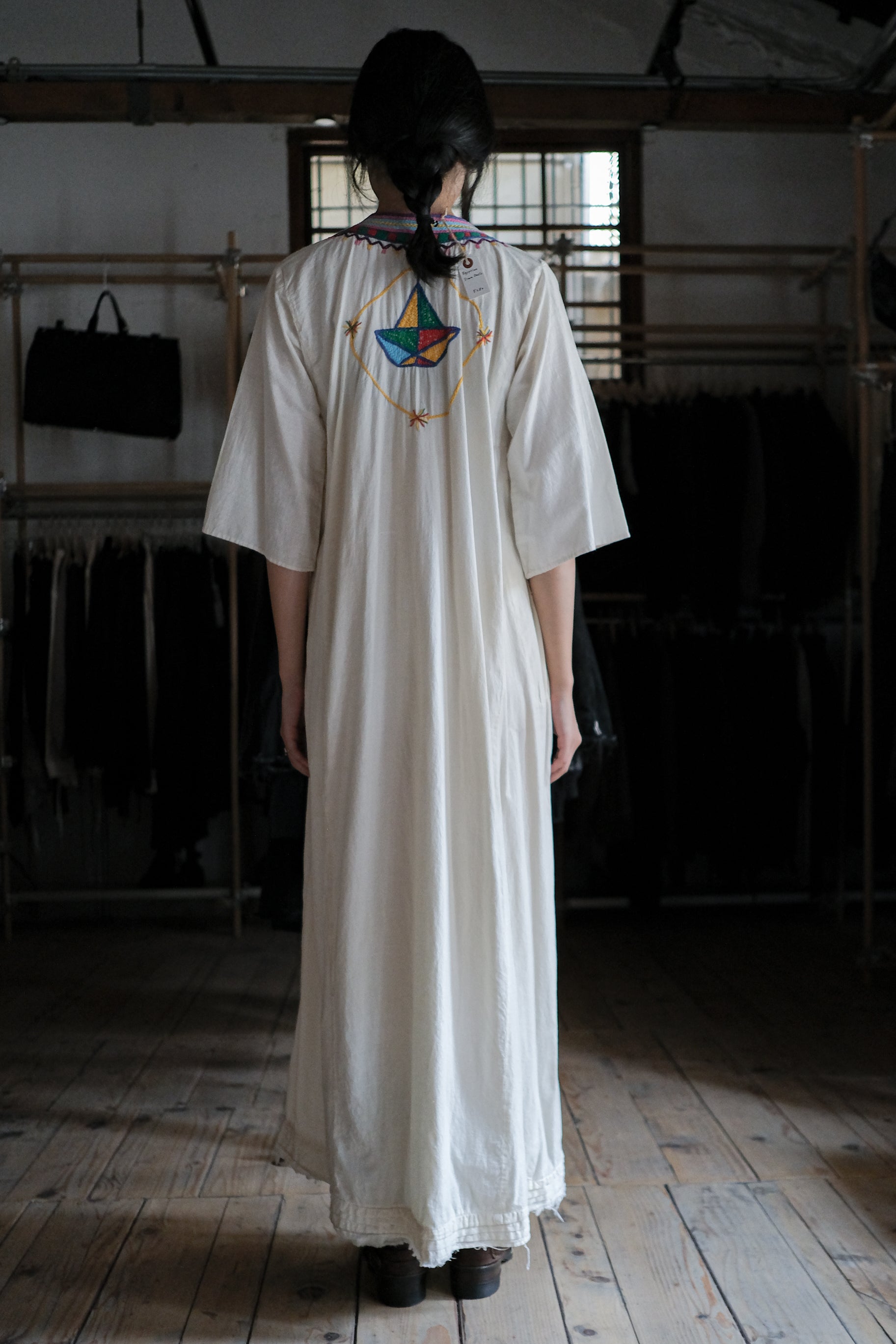 Vintage Egyptian Siwa Oasis Kaftan / 埃及古著錫瓦刺繡長袍