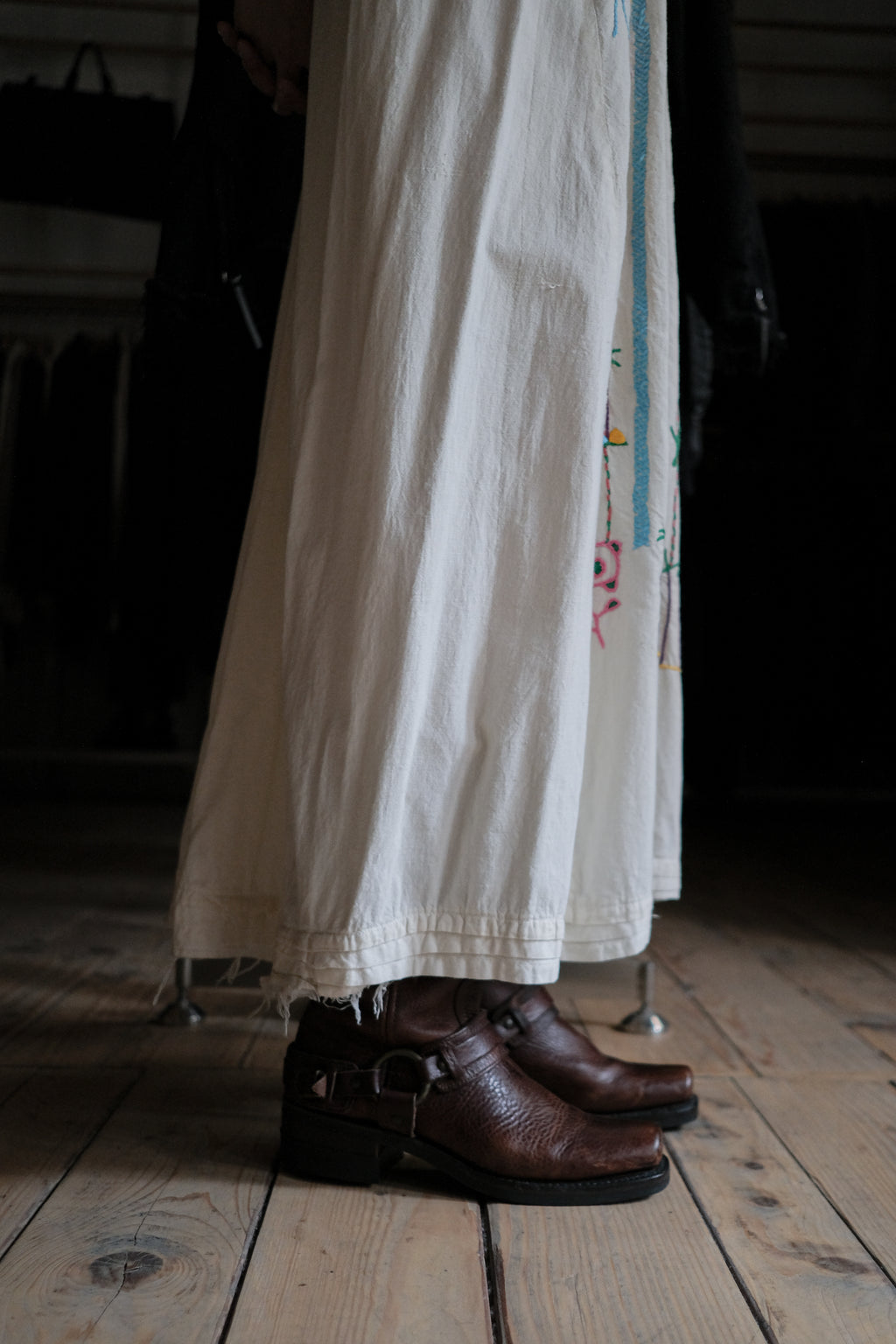 Vintage Egyptian Siwa Oasis Kaftan / 埃及古著錫瓦刺繡長袍
