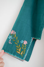 Vintage Mexican Oaxana Embroidered Dress
